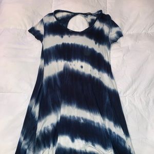 Rue 21 Flowy Tye Dye Short Sleeve Dress